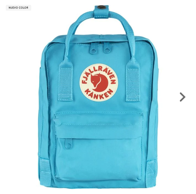 Mochila Kanken mini azul turquesa ⋆ La Urbana Store