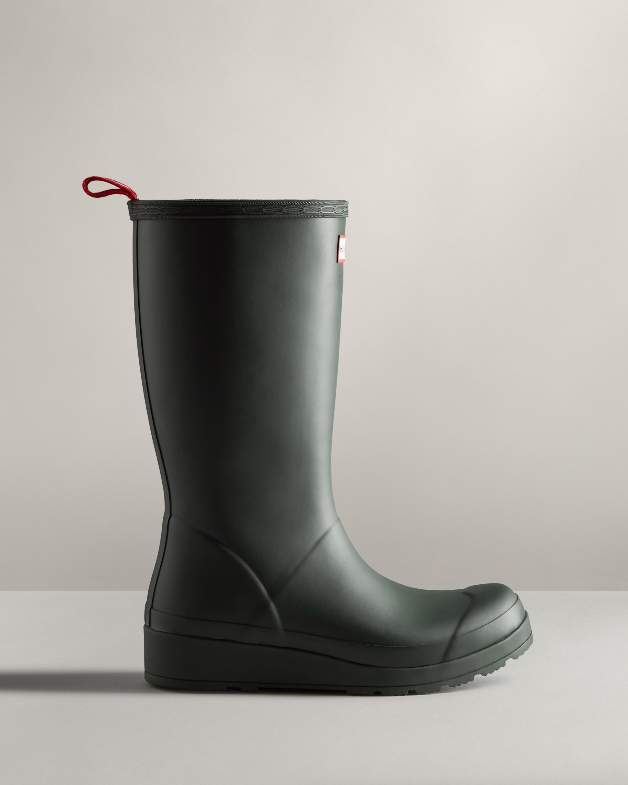Hunter botas de agua altas play en color verde para mujer ⋆ La Urbana Store