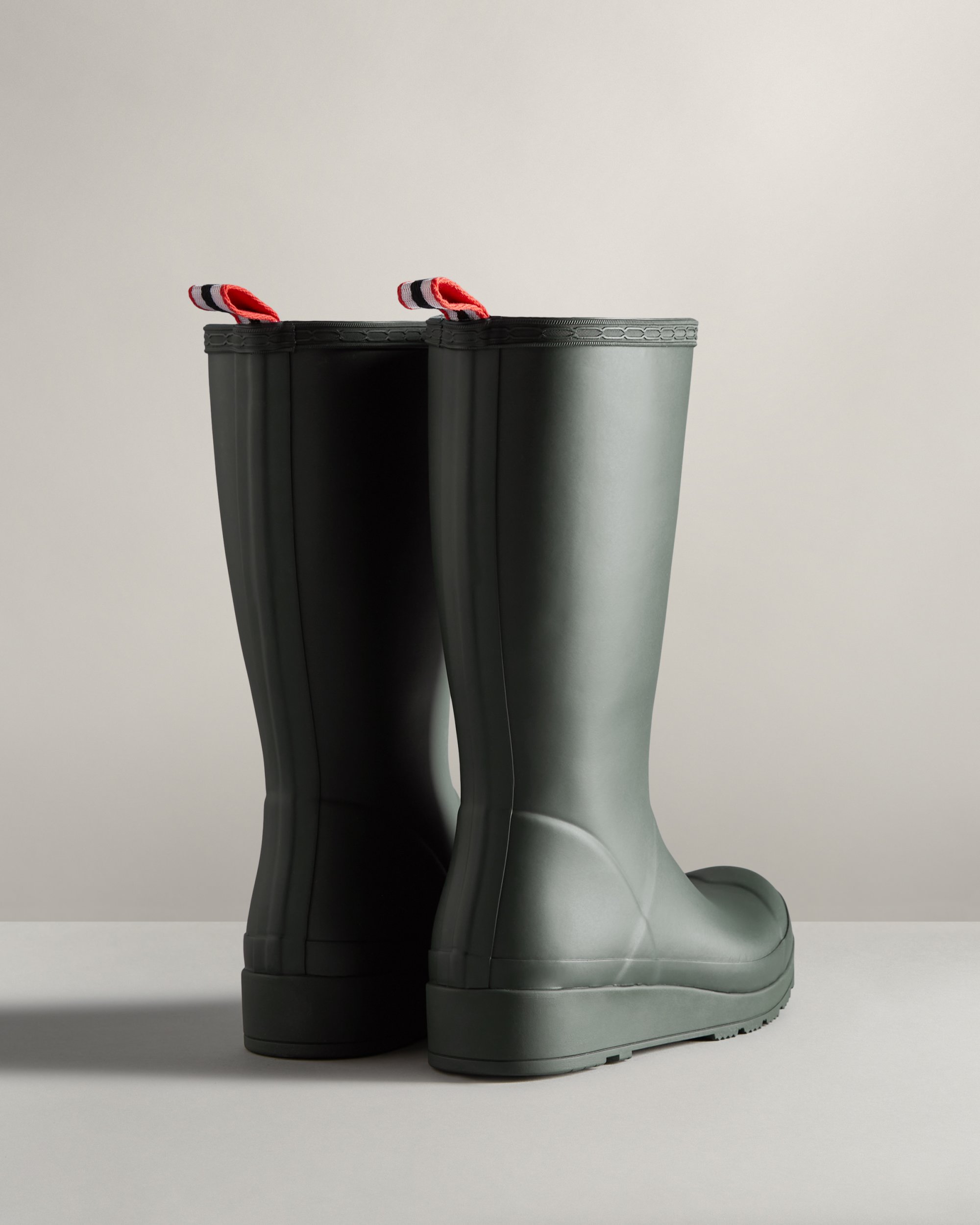 Hunter botas de agua altas play en color verde para mujer ⋆ La Urbana Store