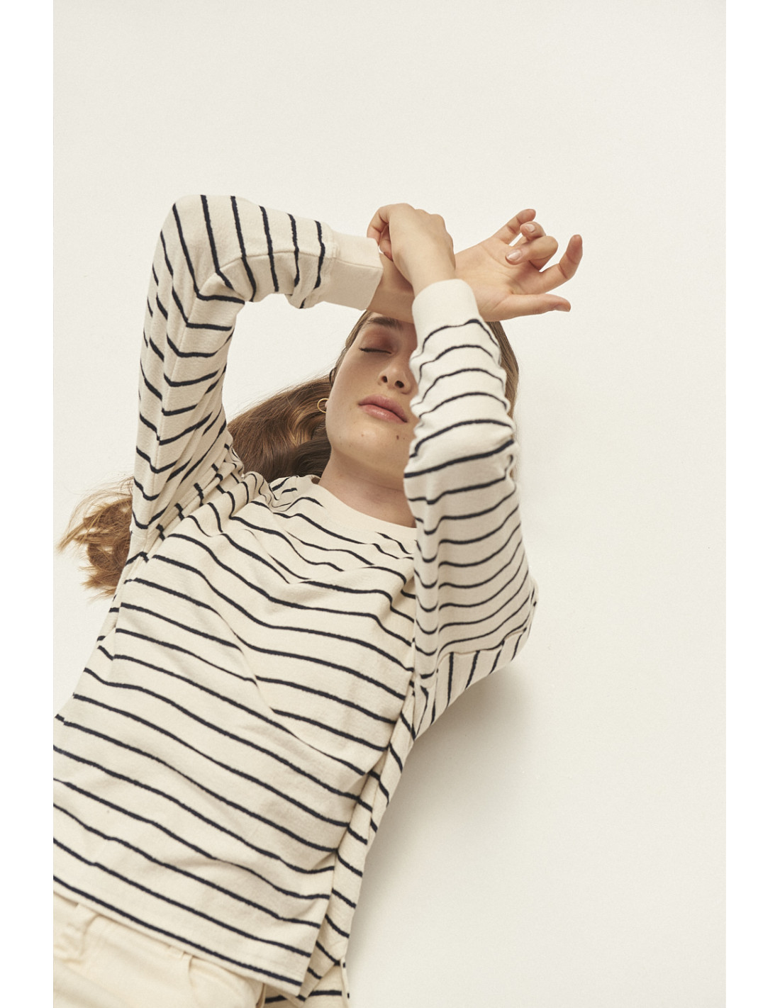 Musbombon sudadera rayas marineras gobi para mujer ⋆ La Urbana Store