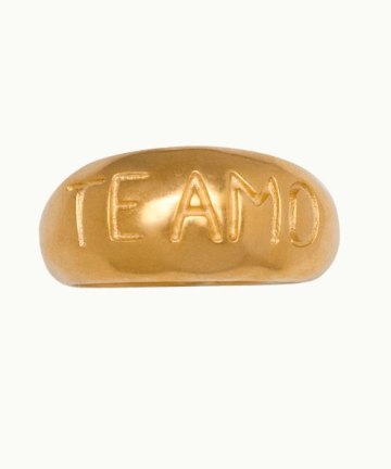 Alhaja anillo te amo oro