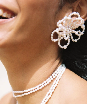 Alhaja pendientes flora