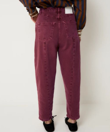 Alternative view of Sophie+Lucie jeans corse tachas burgundy