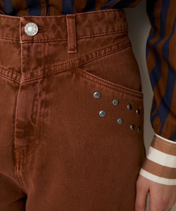 Alternative view of Sophie+Lucie jeans corse tachas camel
