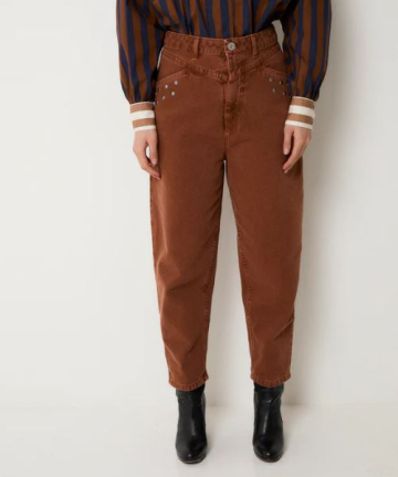 Sophie+Lucie jeans corse tachas camel