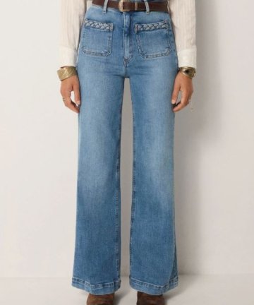 Maison Hotel jeans giuletta light blue denim