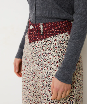 Sophie+Lucie jeans corse plumero crudo
