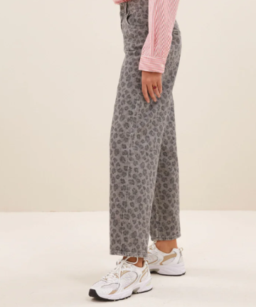 Alternative view of BY BAR AMSTERDAM lew grey cheetah pants