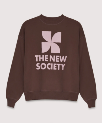 Alternative view of The new society sudadera logo roast