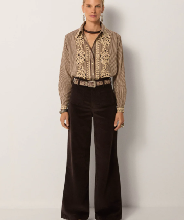 Maison Hotel pantalón romeo chocolate