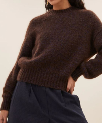 Alternative view of BY BAR AMSTERDAM sonny pullover brown