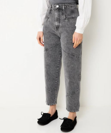 Sophie+Lucie jeans cortes bleach gris