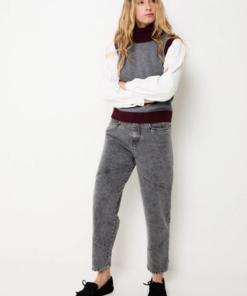 Alternative view of Sophie+Lucie jeans cortes bleach gris