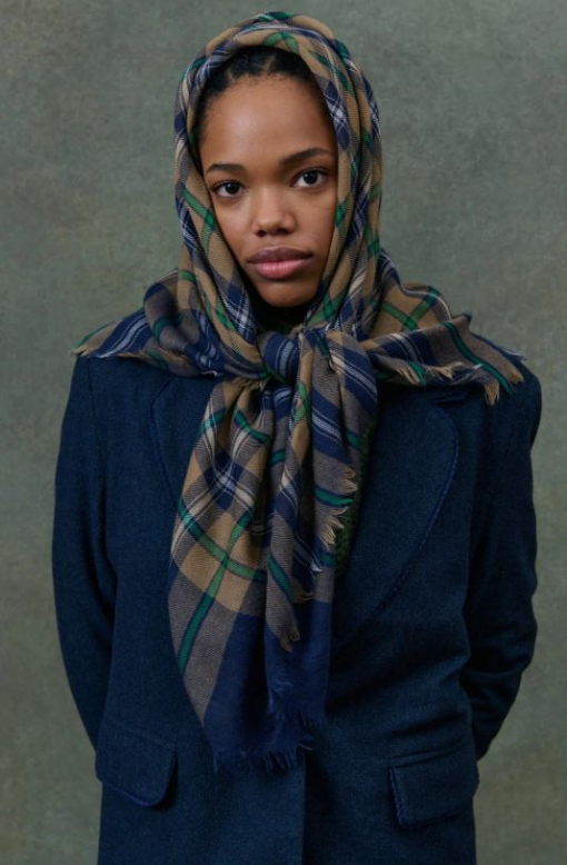 Louise Misha bufanda mekness navy