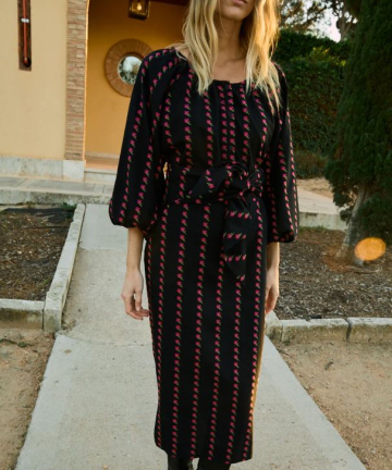 Alternative view of Magnolya vestido ale black