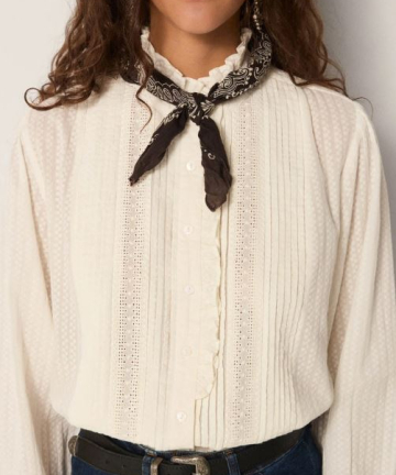 Alternative view of Maison Hotel bella blouse pearl