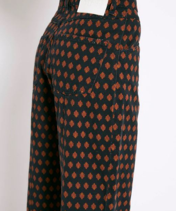 Sophie+Lucie pantalón corse piña negro