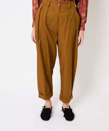 Sophie+Lucie pantalón mar chino ocre