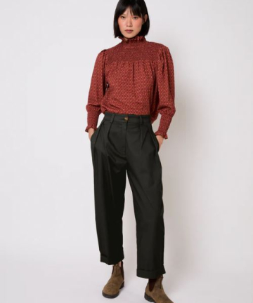 Sophie+Lucie pantalón mar chino negro