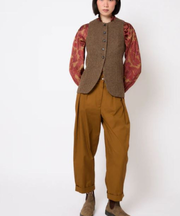 Alternative view of Sophie+Lucie pantalón mar chino ocre