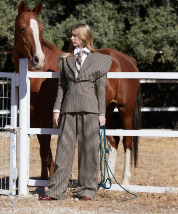 Alternative view of COOSY chaqueta gales gris