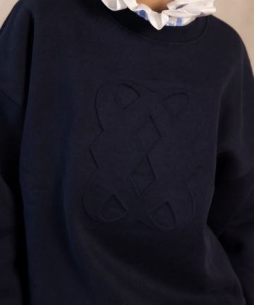 Alternative view of COOSY sudadera enya marino