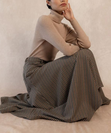 COOSY falda gales gris