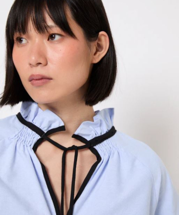 Alternative view of Sophie+Lucie blusa maria oxford azul