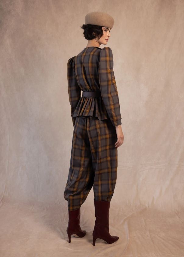 COOSY traje octavia marrón - Imagen 5