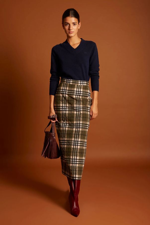 COOSY falda piero verde - Imagen 2