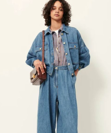 Alternative view of Sessún cazadora denim cazanim mid blue