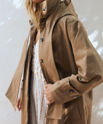 Magnolya gabardina ringo loneta marrón