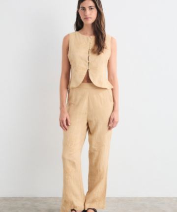 Alternative view of Mus&bombón chaleco altan amarillo