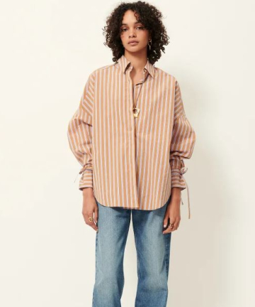 Alternative view of Sessún camisa armando lilaglaze