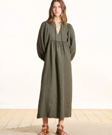 La fee vestido lino dembo cypres