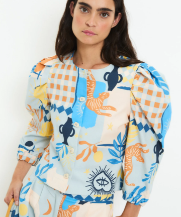 Sophie+Lucie chaqueta farol beach azul