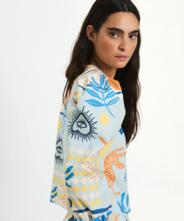 Alternative view of Sophie+Lucie chaqueta farol beach azul