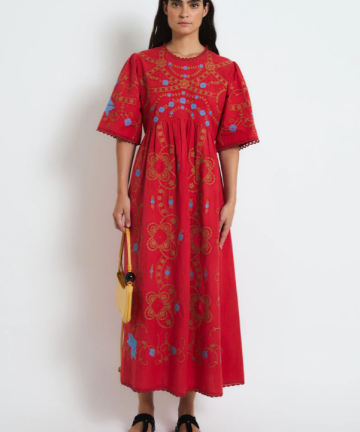 Sophie+Lucie vestido amapola rojo