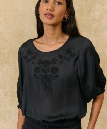 Louise Misha blusa chayana black