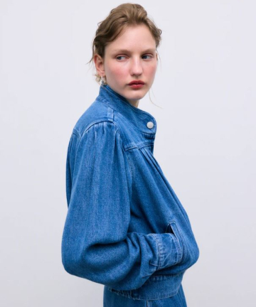 TNS tencel jacket mid denim