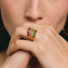 Alhaja anillo dolores red