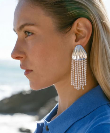 Theodóre pendientes helia plata