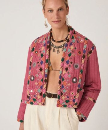 Maison Hotel chaqueta nisha pink city