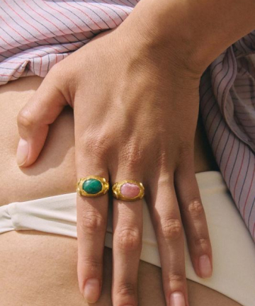 Alternative view of Alhaja anillo persia rose