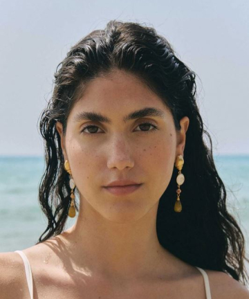 Alternative view of Alhaja pendientes Santa Lucía