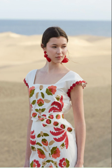 Coosy vestido sibyl blanco
