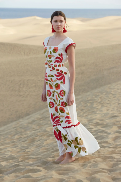 Coosy vestido sibyl blanco - Imagen 4