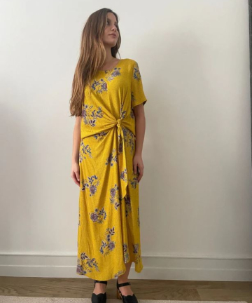 Magnolya vestido rachel yellow bloom