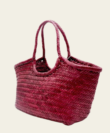 Alternative view of MISTRY foyer tote rojo