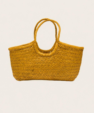 MISTRY foyer tote mostaza